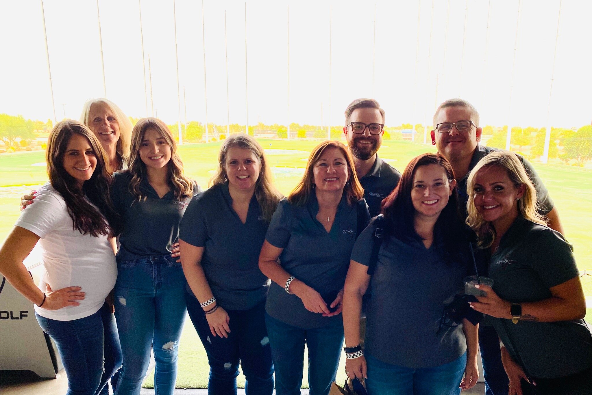 Team building at Top Golf, September 2020