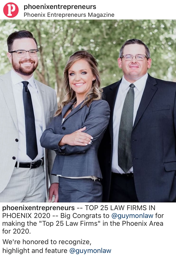 December 2020, Top 25 Law Firms